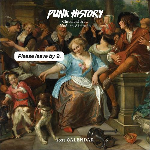 Punk History 2027 Wall Calendar