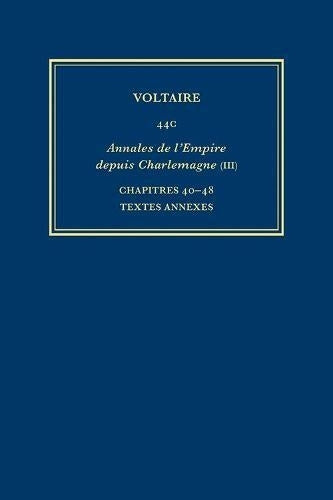 Œuvres complètes de Voltaire (Complete Works of Voltaire) 44C