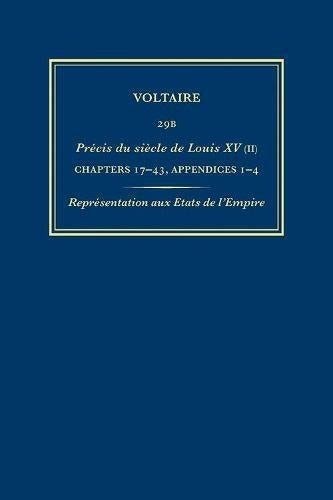 Œuvres complètes de Voltaire (Complete Works of Voltaire) 29B