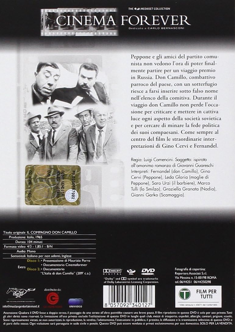 DVD IL COMPAGNO DON CAMILLO