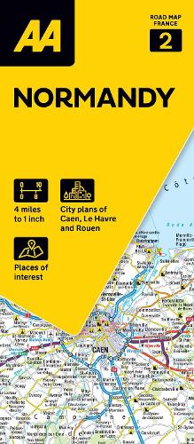 Aa Road Map Normandy