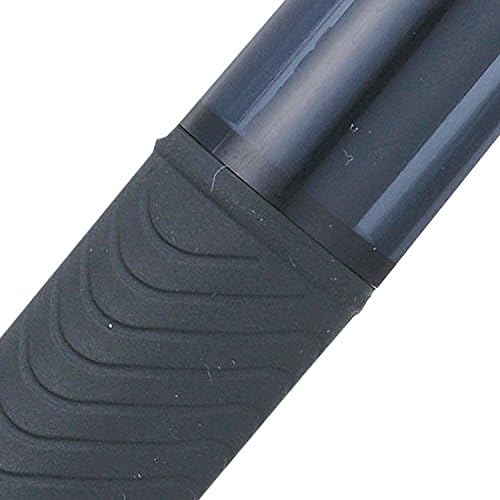 Pentel EnerGel-X Retractable Pen, 0.7 mm Tip - Black, Pack of 12