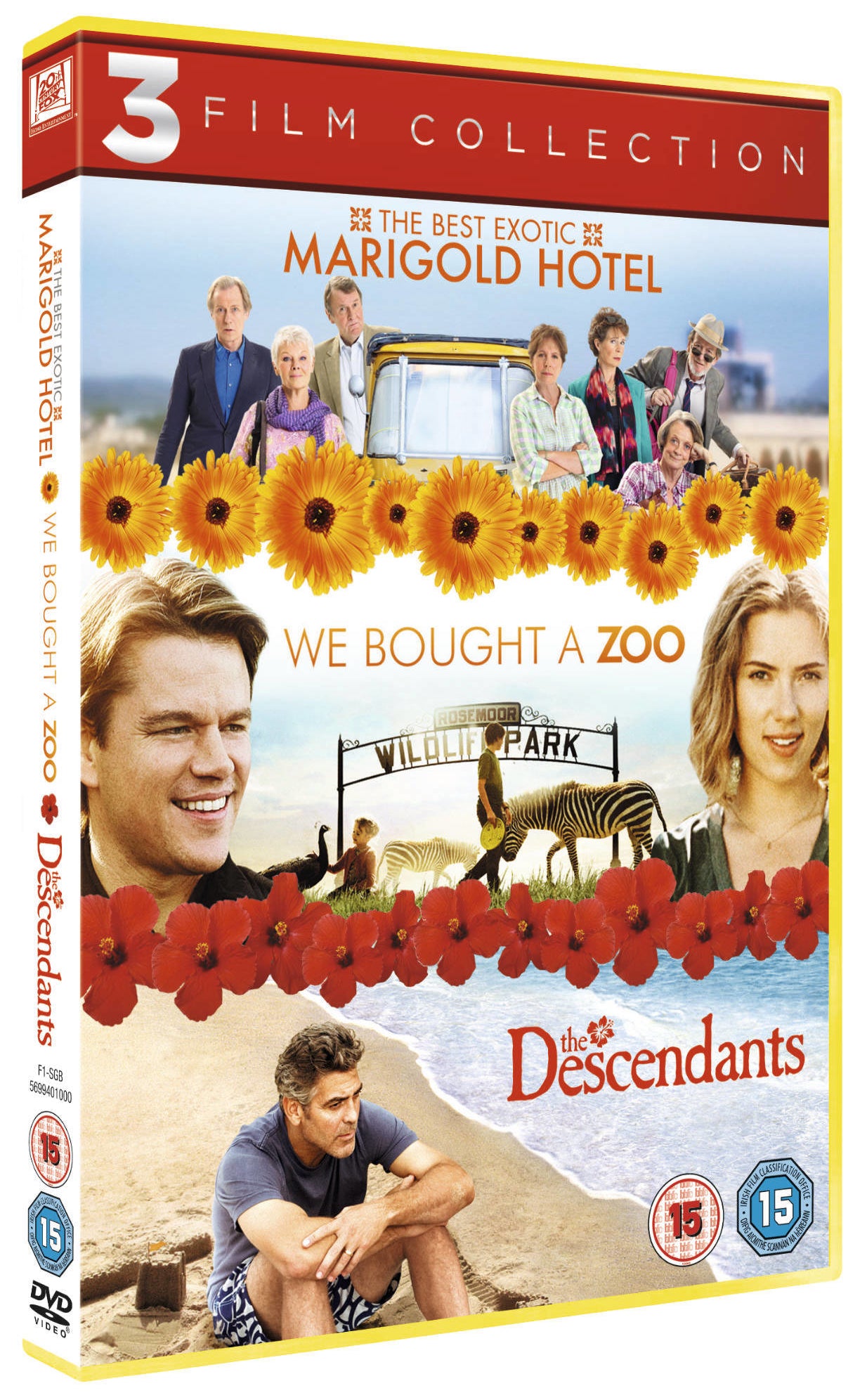 The Best Exotic Marigold Hotel/We Bought a Zoo/The Descendants