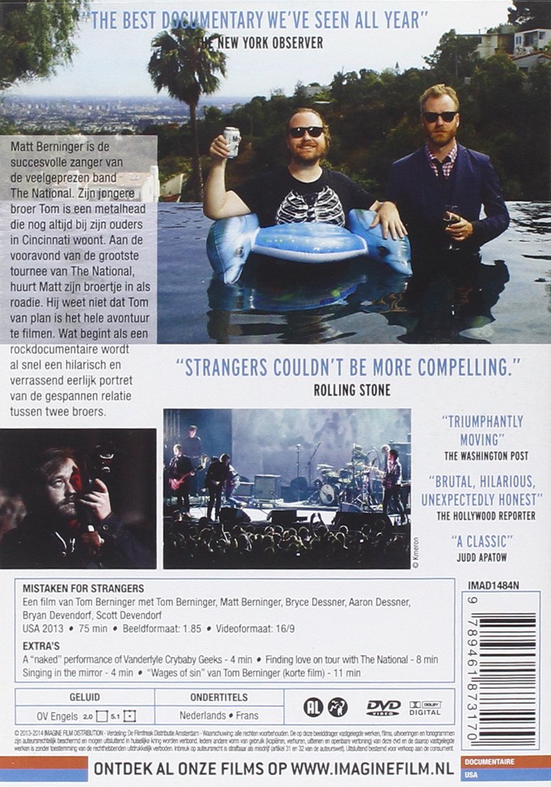 DVD - Mistaken For Strangers (1 DVD