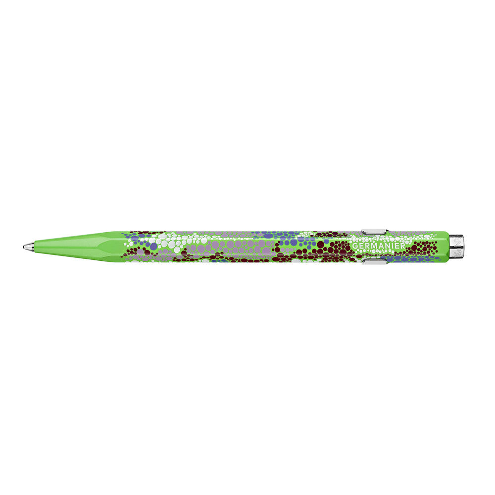 Caran D`Ache Ballpoint Pen 849 Germanier Green Fluo In Metal Box