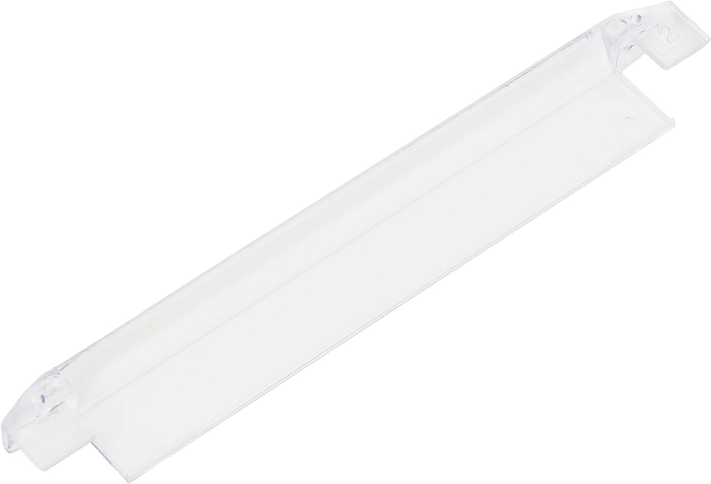 Rexel Plastic Top Tabs for Crystalfile Classic Linked Suspension Files, Clear, Pack of 50, 78089