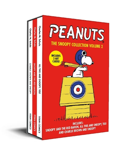 Snoopy Slipcase Set (Snoopy and the Red Baron, All this and Snoopy Too, Charlie Brown and Snoopy)