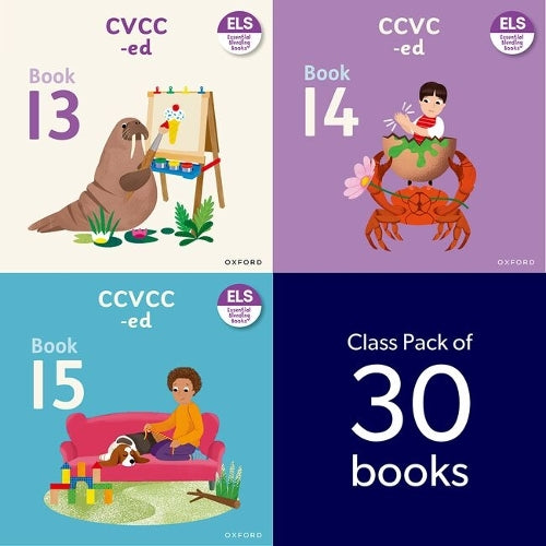 Essential Letters and Sounds: Essential Blending Books: Phase 4 Class Pack