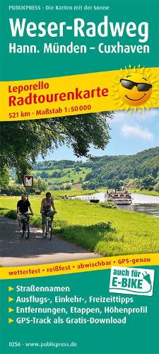 Weser-Cycle Path, Hann. Munden - Cuxhaven