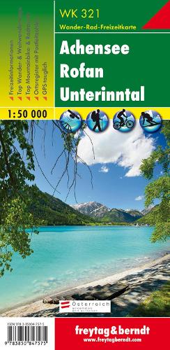 WK 321 Achensee - Rofan - Lower Inntal, Walking map 1:50.000