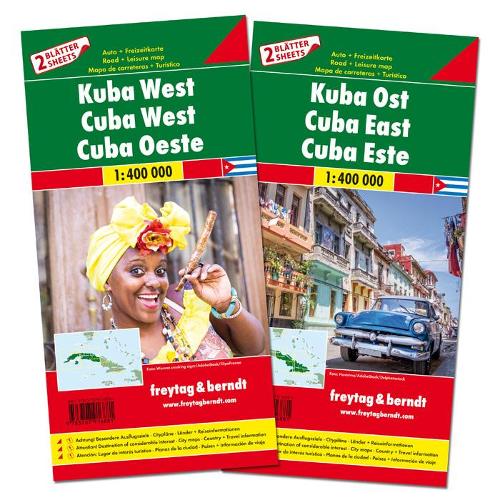 Cuba West and East, Automap Set 1:400.000