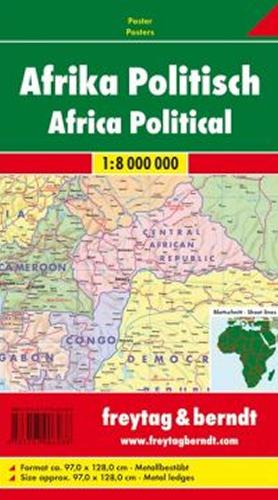 Africa physical-political