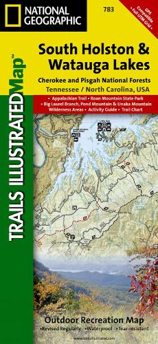 South Holston and Watauga Lakes Map
