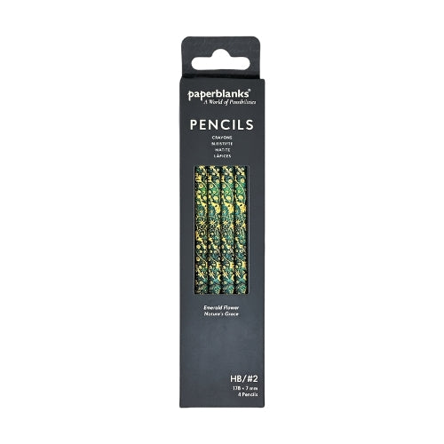 Emerald Flower (Nature’s Grace) Pencil (4 Pack)