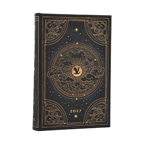 2027 Shadows of Navarre (Fourth Wing) Mini Hardcover 12-Month Dayplanner (Elastic Band Closure)