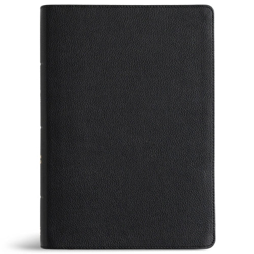 CSB Super Giant Print Reference Bible, Optimal Type, Digital Study Edition, Black Genuine Leather