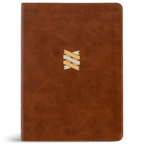 CSB Connecting Scripture New Testament, Brown Leathertouch