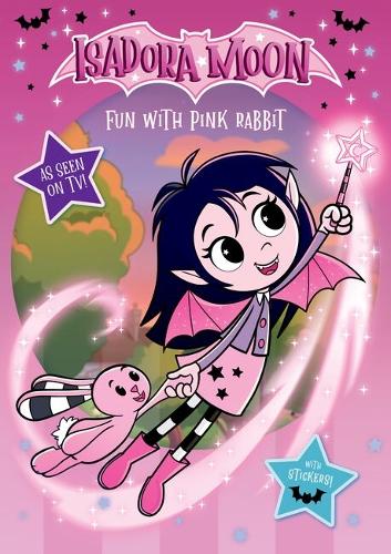 Isadora Moon: Fun With Pink Rabbit, packed with puzzles, colouring, drawing, and stickers! Based on the top rated animated TV tv series, from the world of Harriet Muncaster