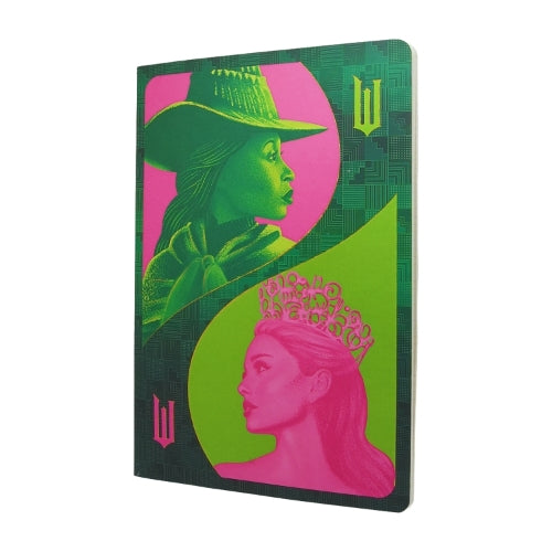 Pink Goes Good with Green (Wicked Collection) A4 Unlined Cahier