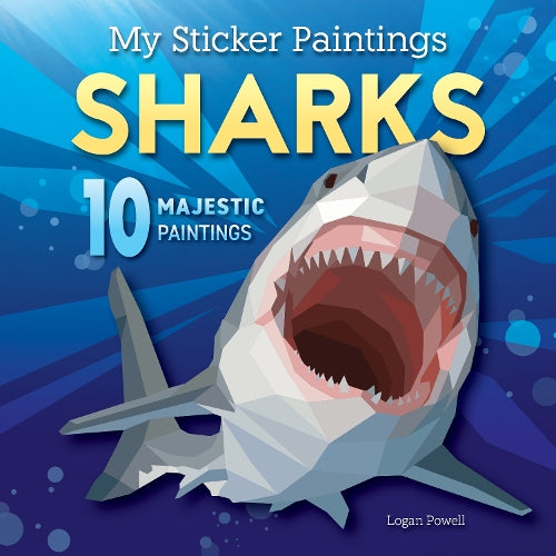 My Sticker Paintings: Sharks