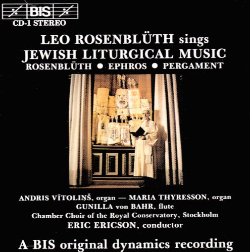 Leo Rosenbluth Sings Jewish Liturgical Music