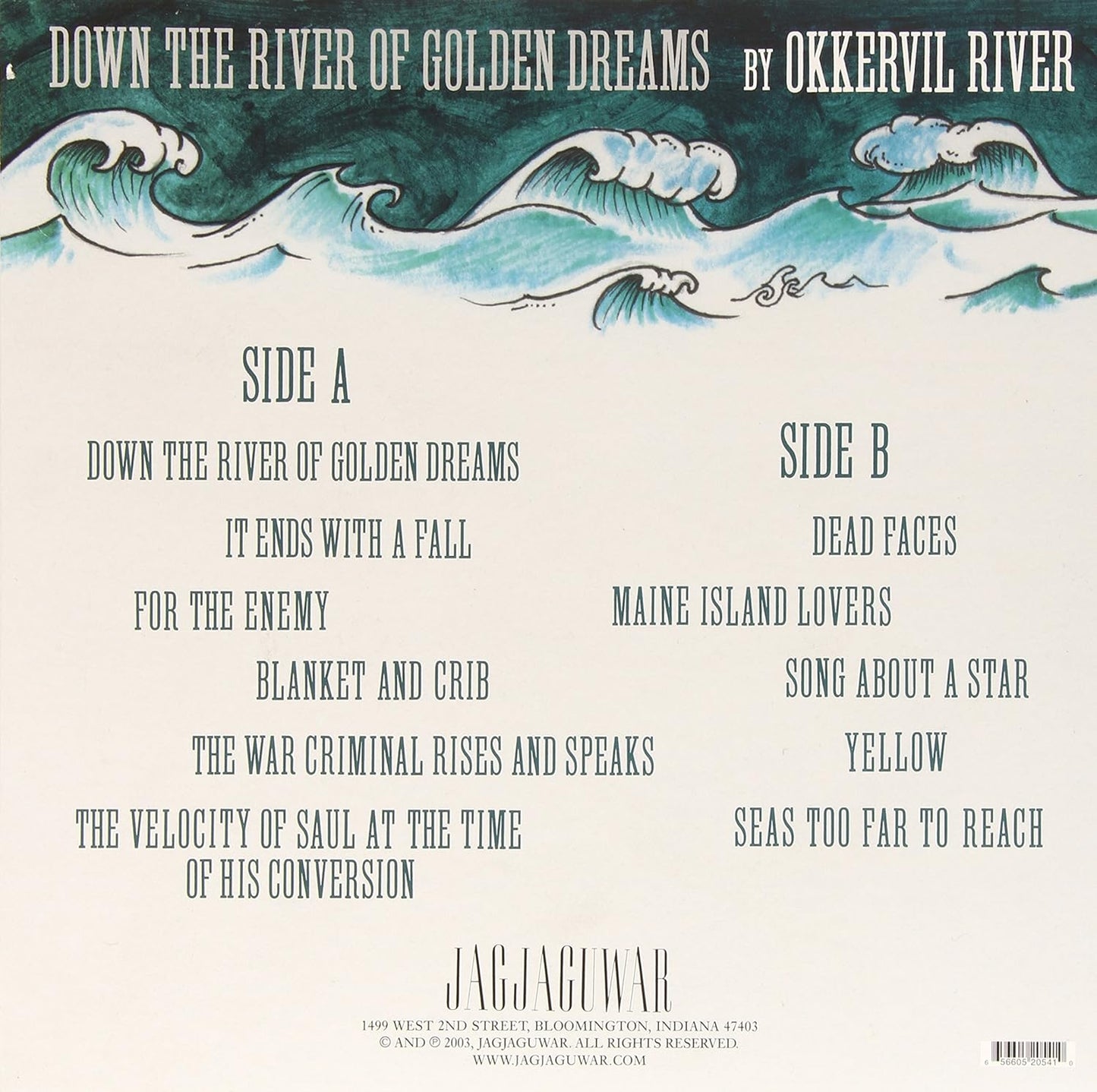 Down the river of golden dreams