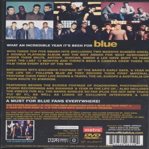 Blue - DVD A year in the Life of