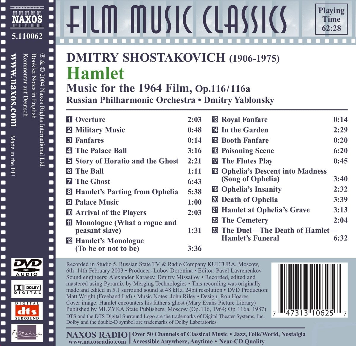 Hamlet (Yablonsky, Russian Po)