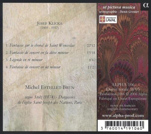Czech Romantic Organ Music (Estellet-brun)