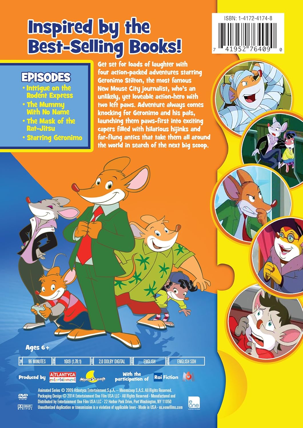 Geronimo Stilton-Intrigue On The Rodent Express
