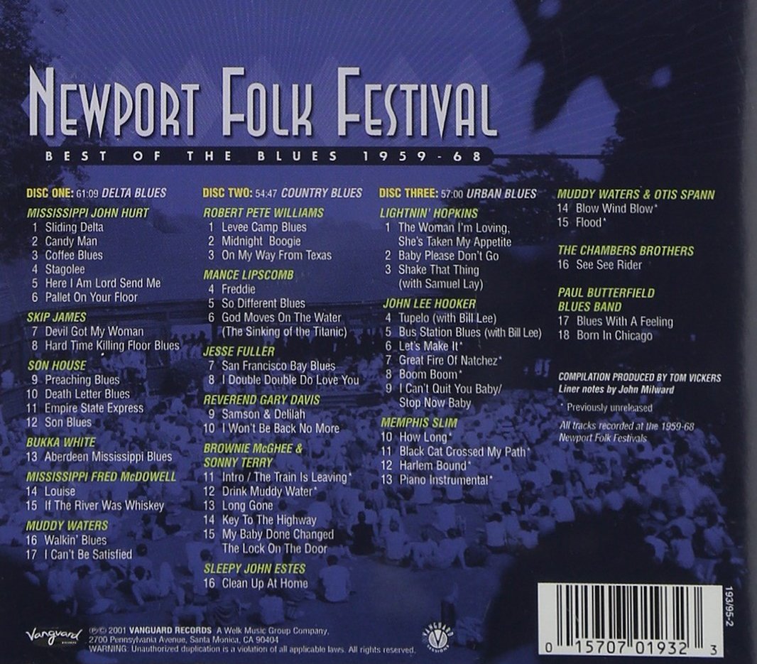 Newport Folk Festival -Best Of The Blues 1959-1968