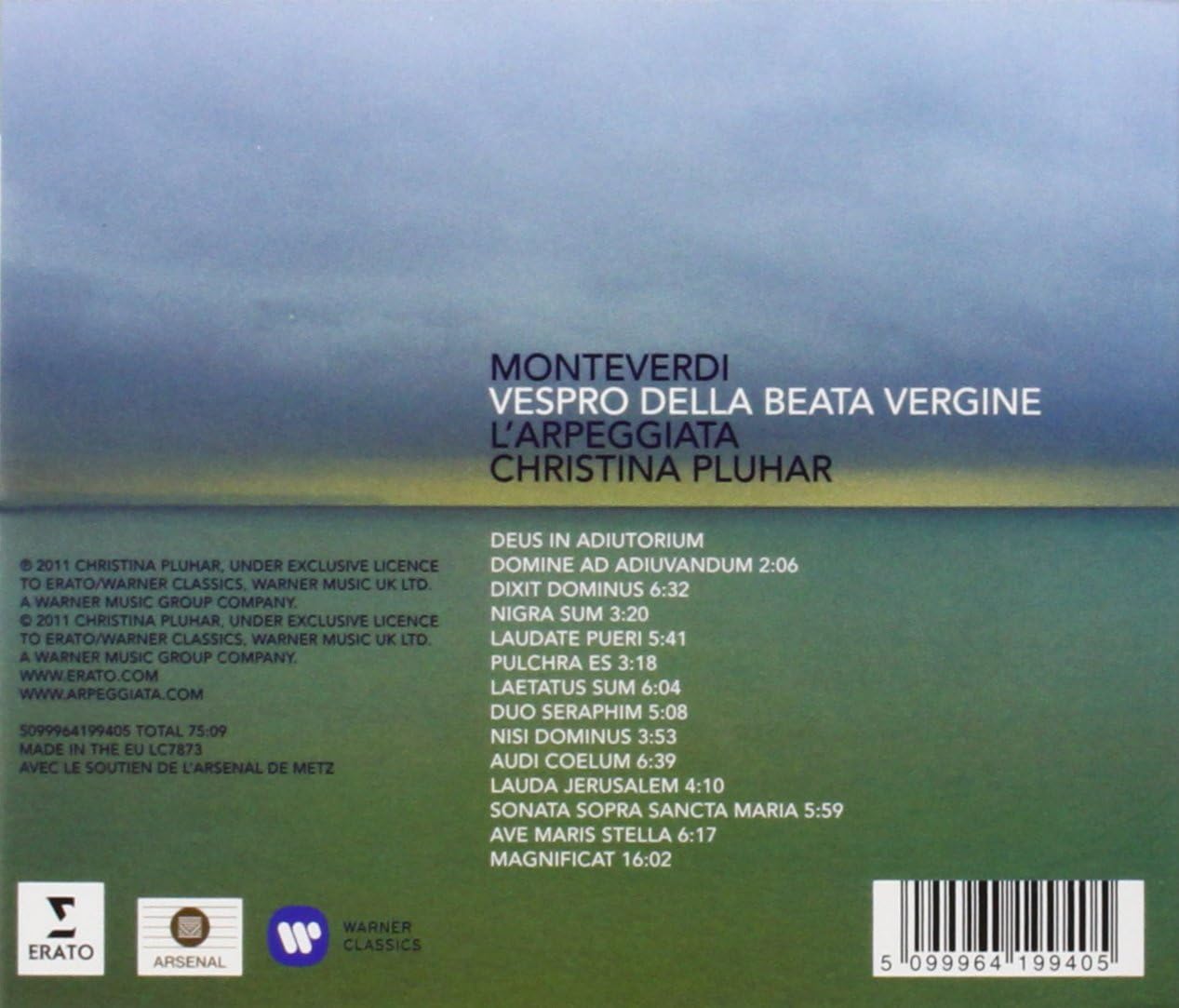 Monteverdi : Vespro della Beata Vergine - 1610