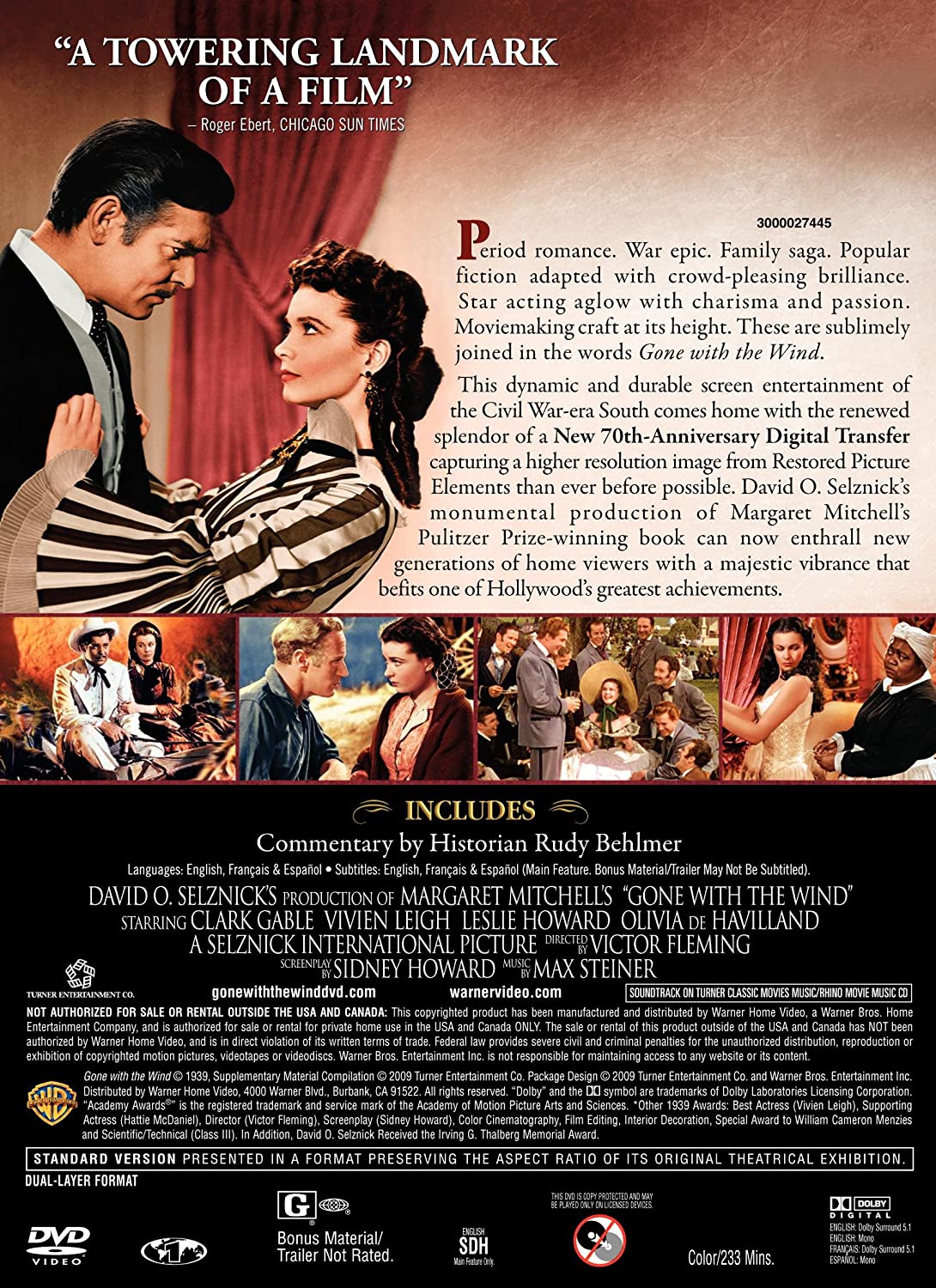 Gone With the Wind (70th Anniversary Edition