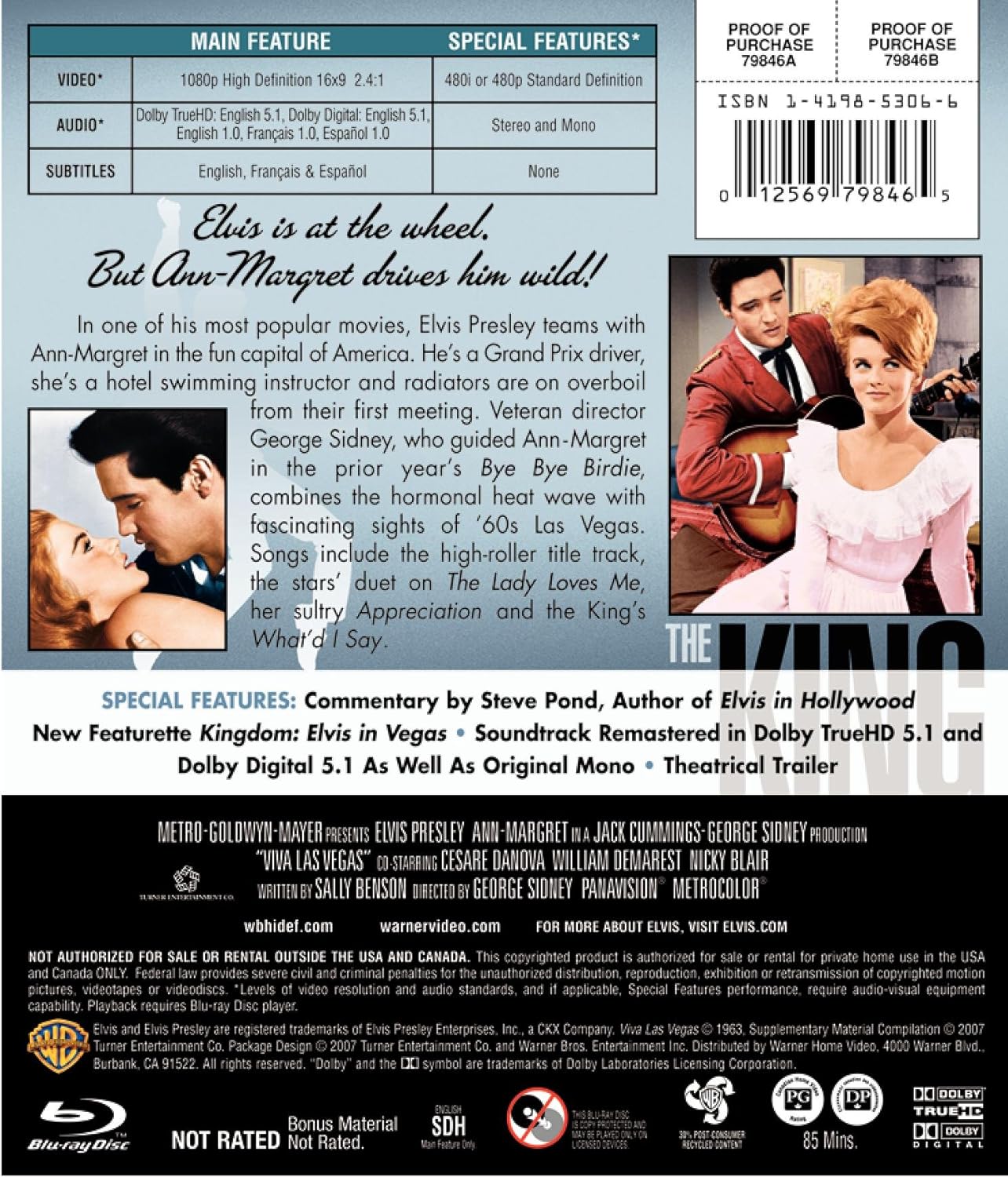 VIVA LAS VEGAS - VIVA LAS VEGAS (1 Blu-ray