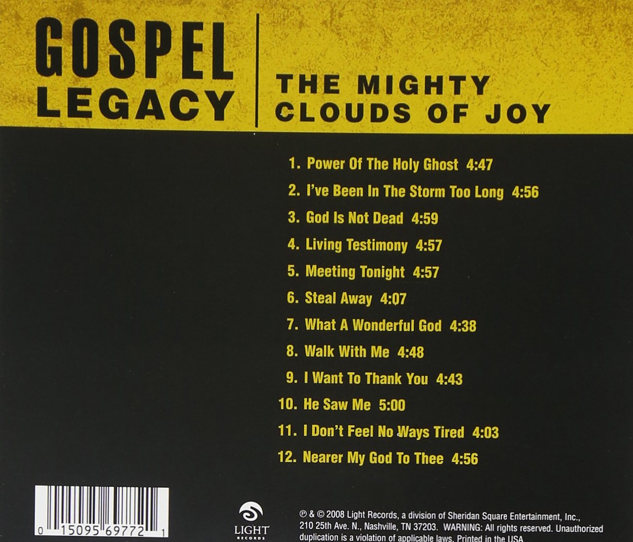 Mighty Clouds Of Joy-Glory Legacy