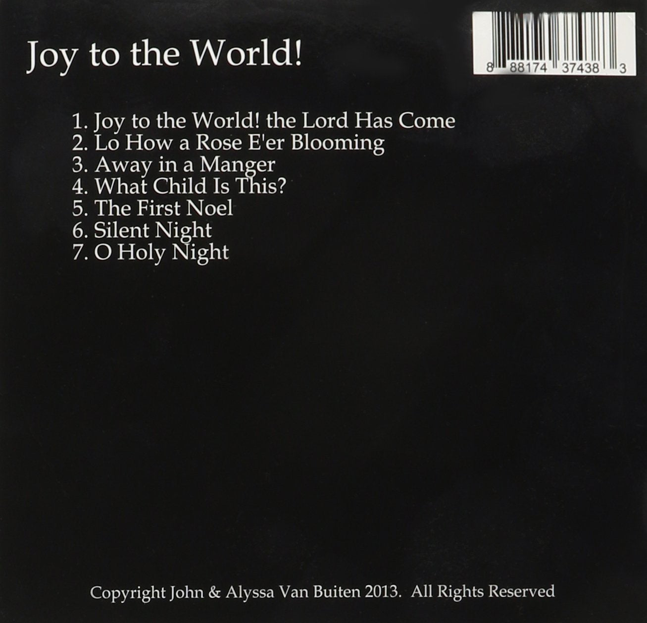 Joy to the World!