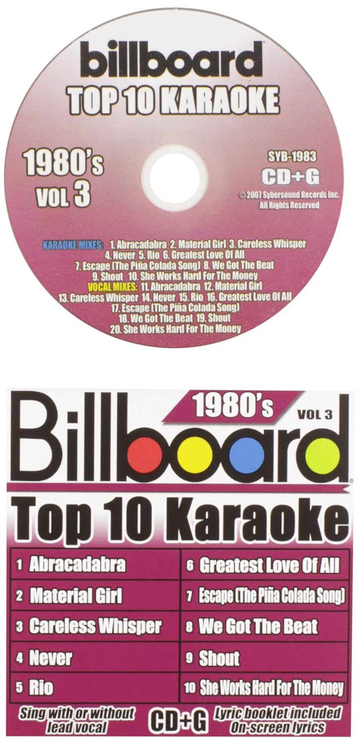 Billboard Top 40 Karaoke: 1980'S Box Set / Various