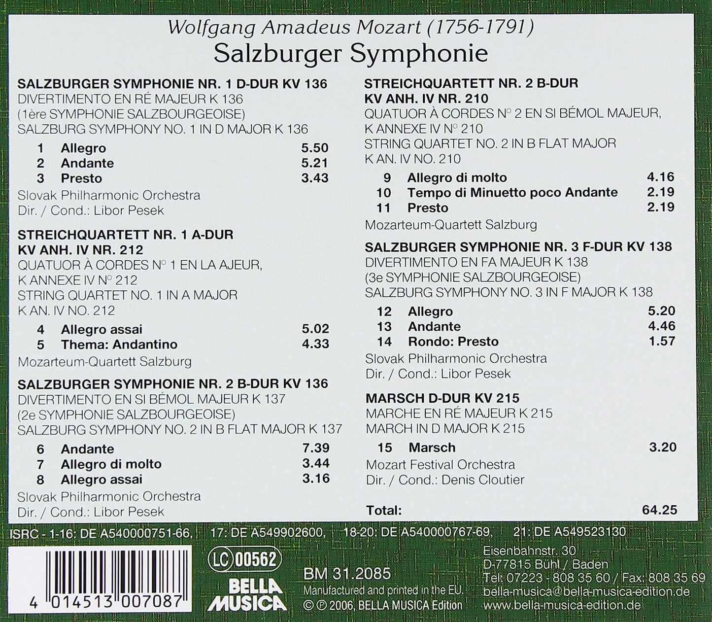 Salzburg Symphonies