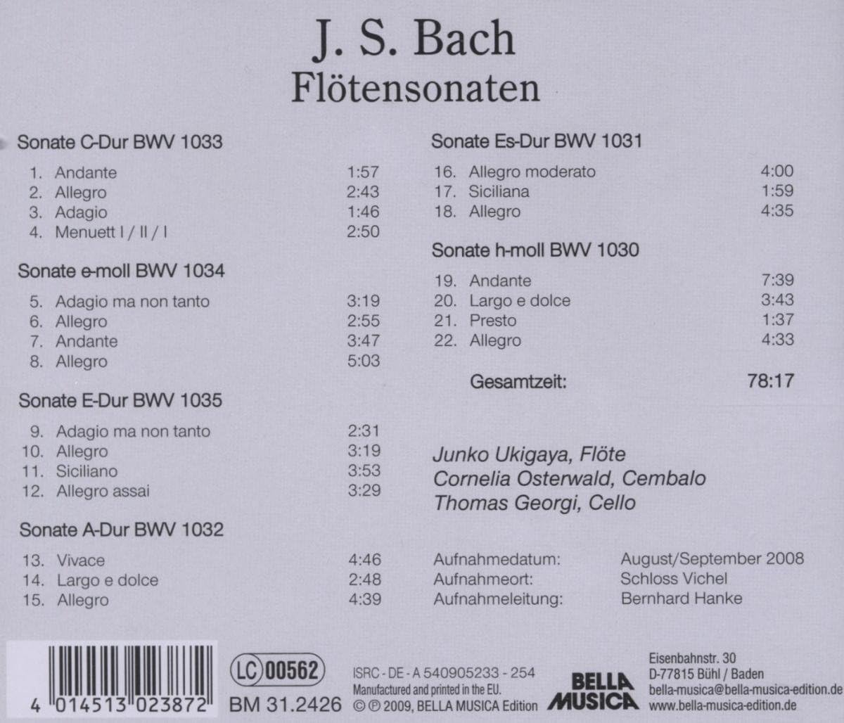 Flute Sonatas