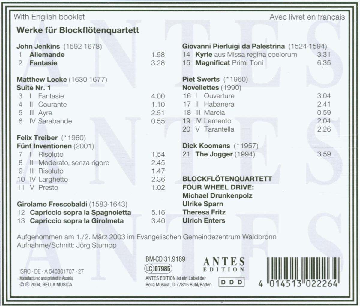 Music for Four Recorders