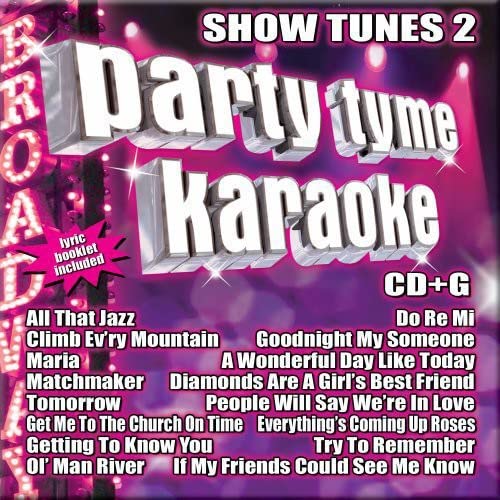 Party Tyme Show Tunes 2 16-song G