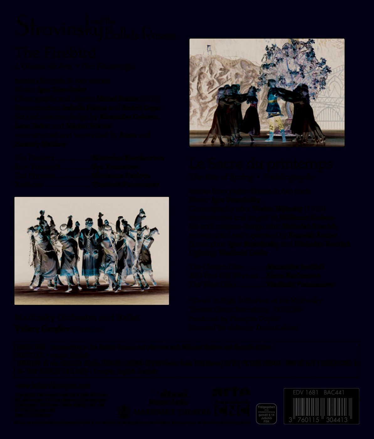 Stravinsky and the Ballet Russes: The Firebird/The Rite Of...