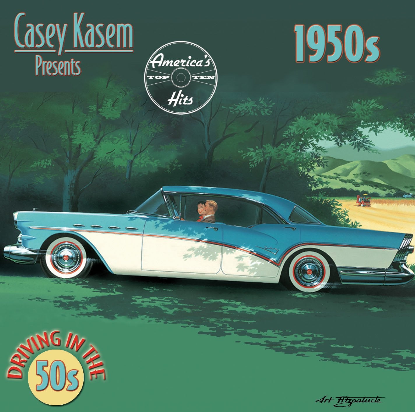 Casey Kasem Presents America's Top Ten Hits: Driving In The 50's
