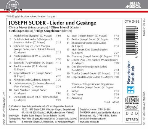 Lieder & Gesange