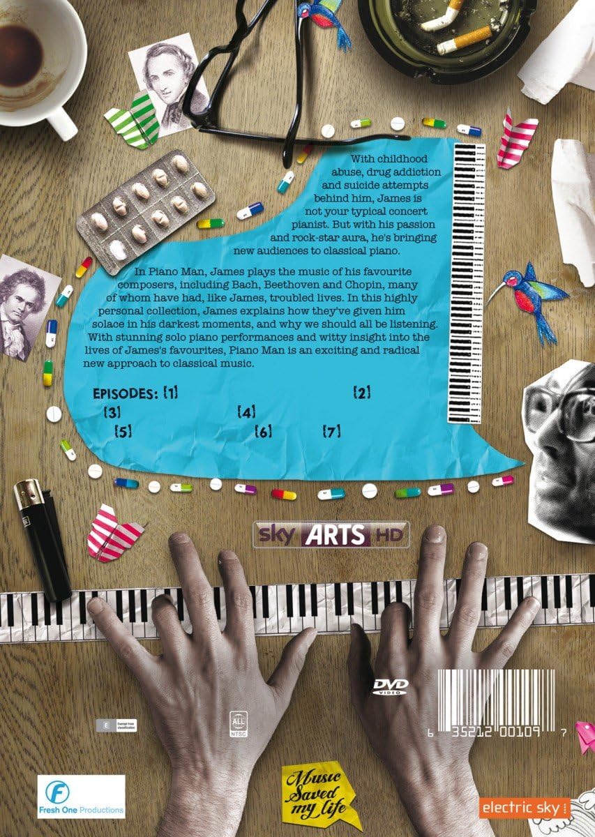 Piano Man: James Rhodes NTSC Region 0