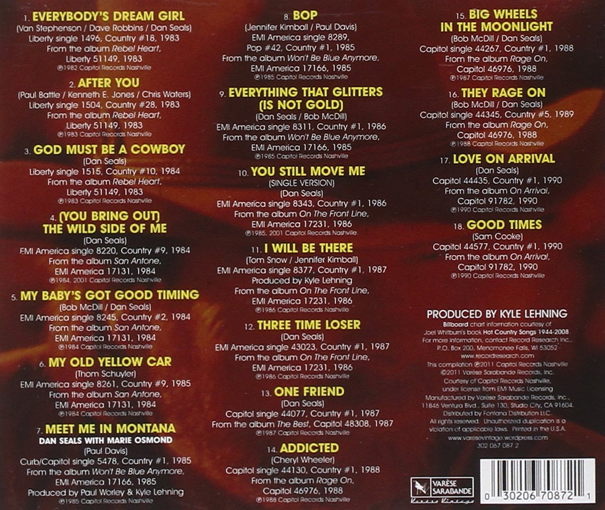The Very Best Of Dan Seals