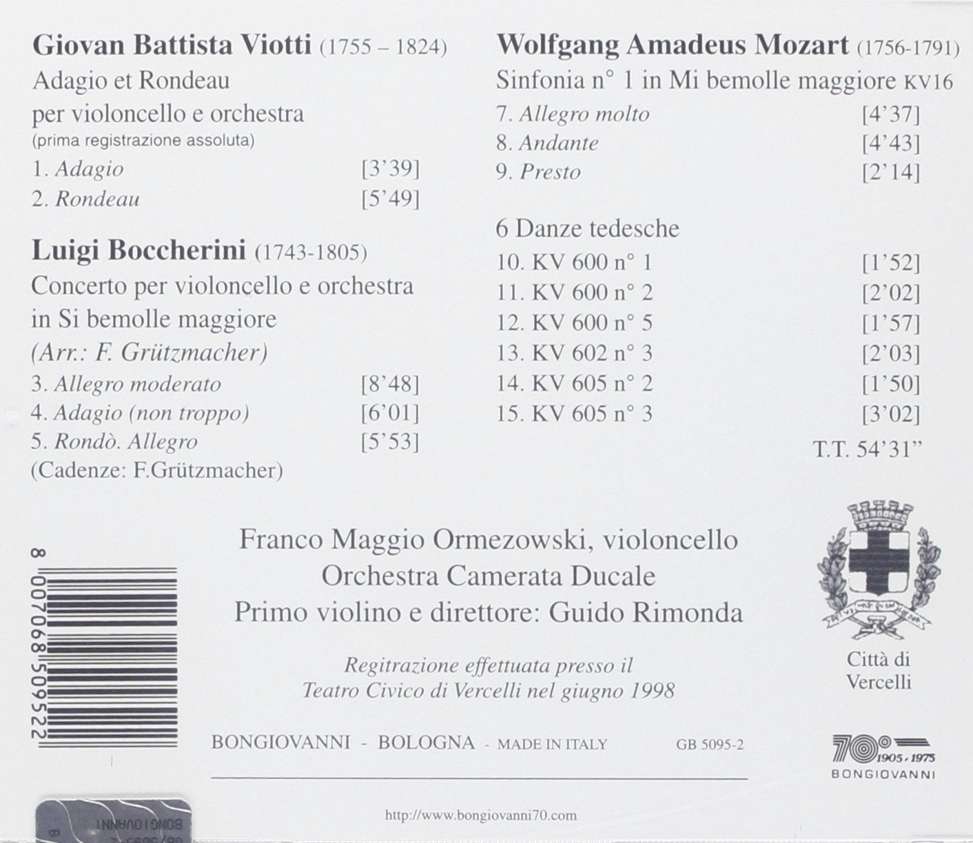 Adagio & Rondeau for Cello & Orchestra