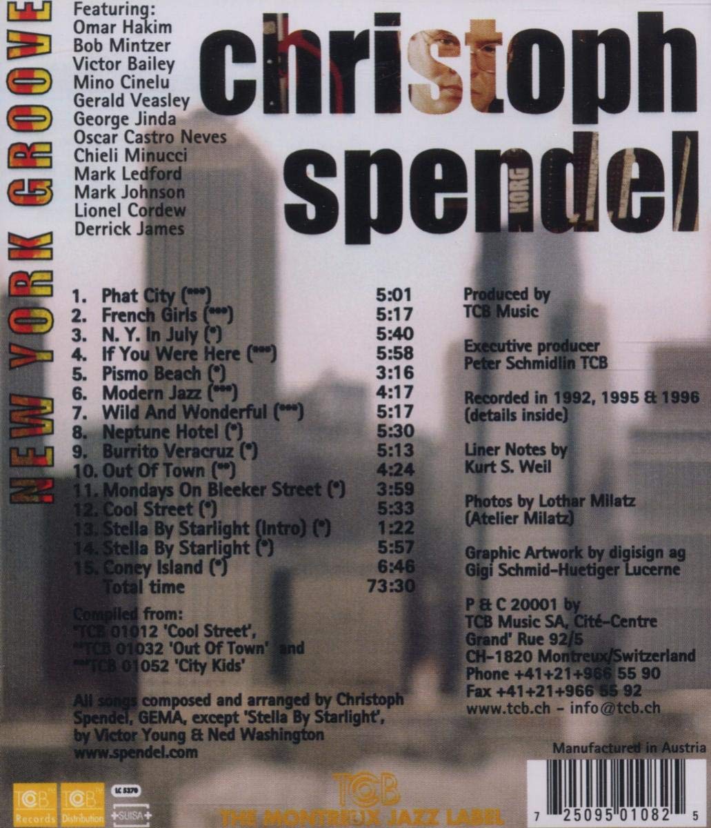 Christoph Spendel - New York Groove