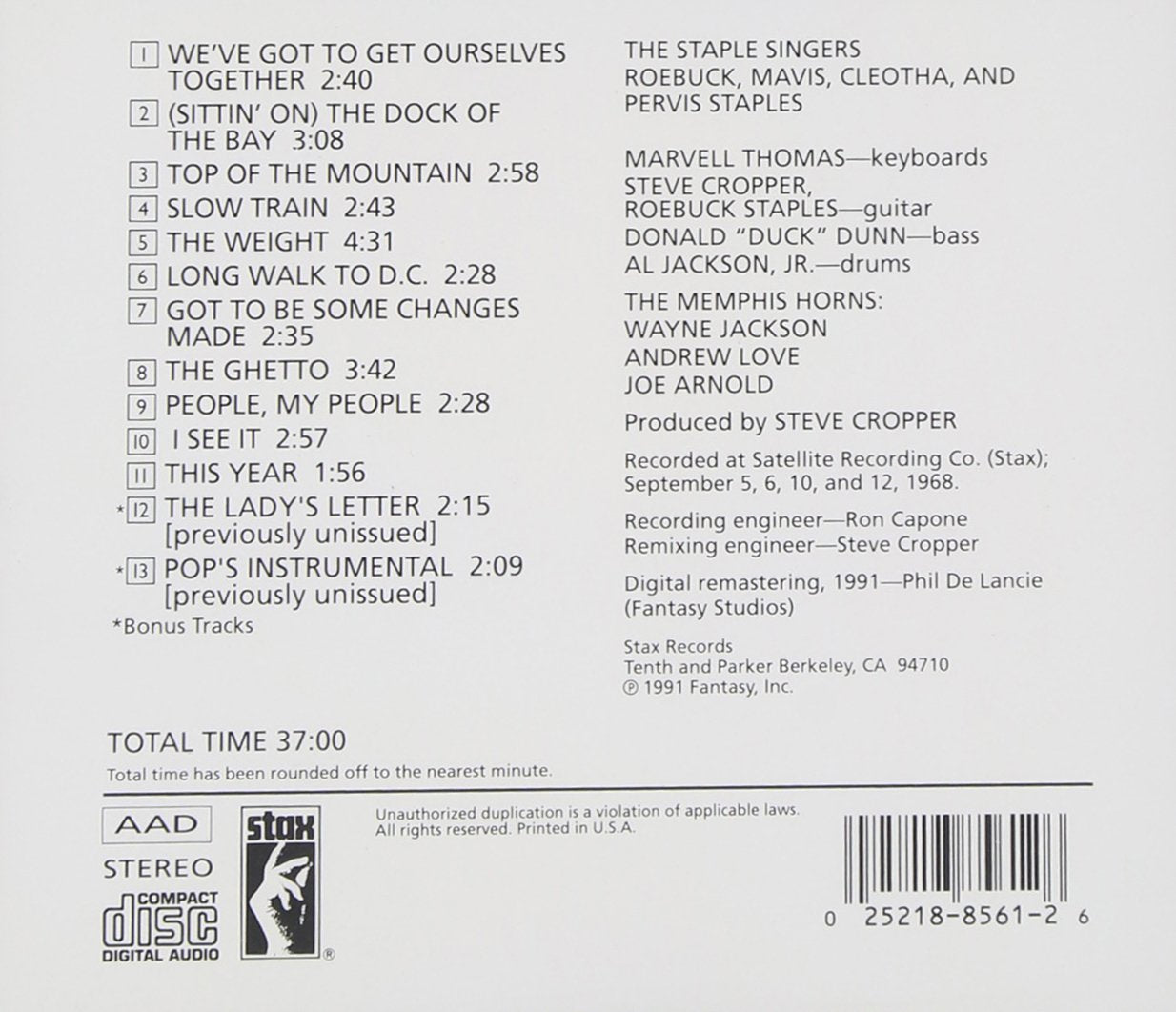 Staple Singers-Soul Folk In Action