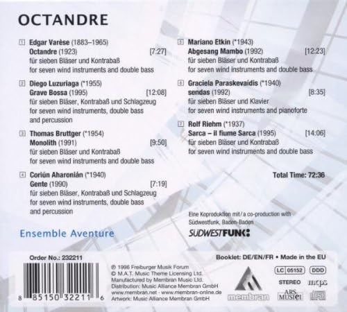 Ensemble Aventure - Octandre